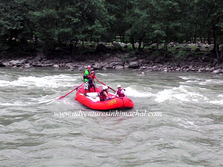 River Rafting in Manali , Beas River , Himalayas