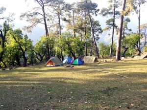 Seven Lakes Trek Camping